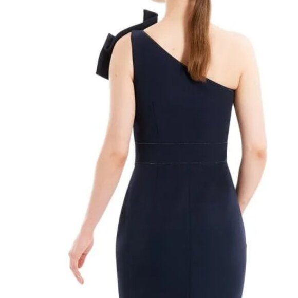 Mother of Bride dress Alexander by Daymor #1671 size 6, Navy - Picture 2 of 8